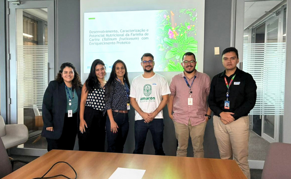 Amazon Bioprotein, startup acelerada pelo SENAI AP, visita Parque