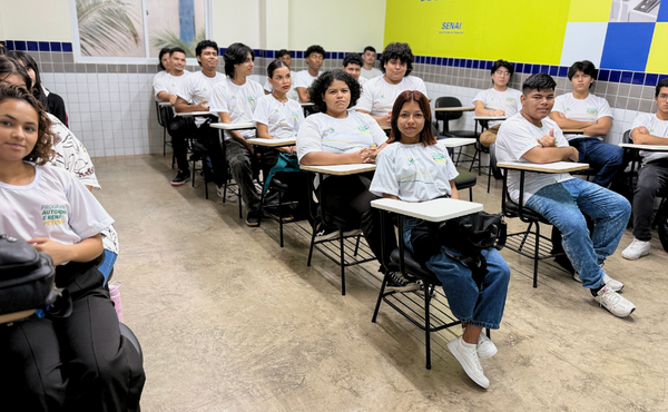 SENAI Amapá recebe alunos da etapa presencial do programa Autonomia