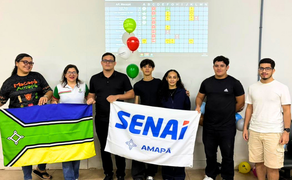 Equipe Dark Tech, do SENAI AP, representará o estado na final da