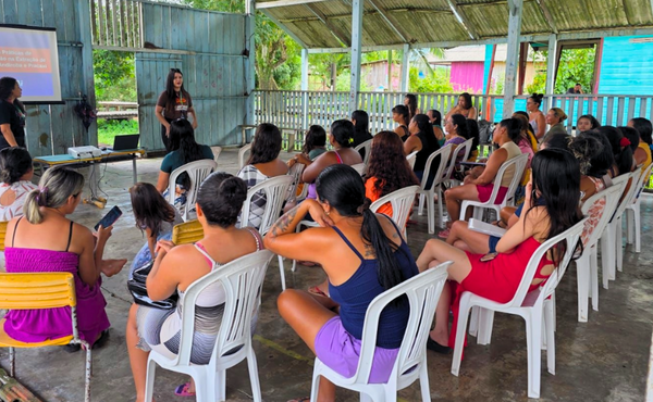 SENAI AP leva capacitação para comunidade de Limão do Curuá, no